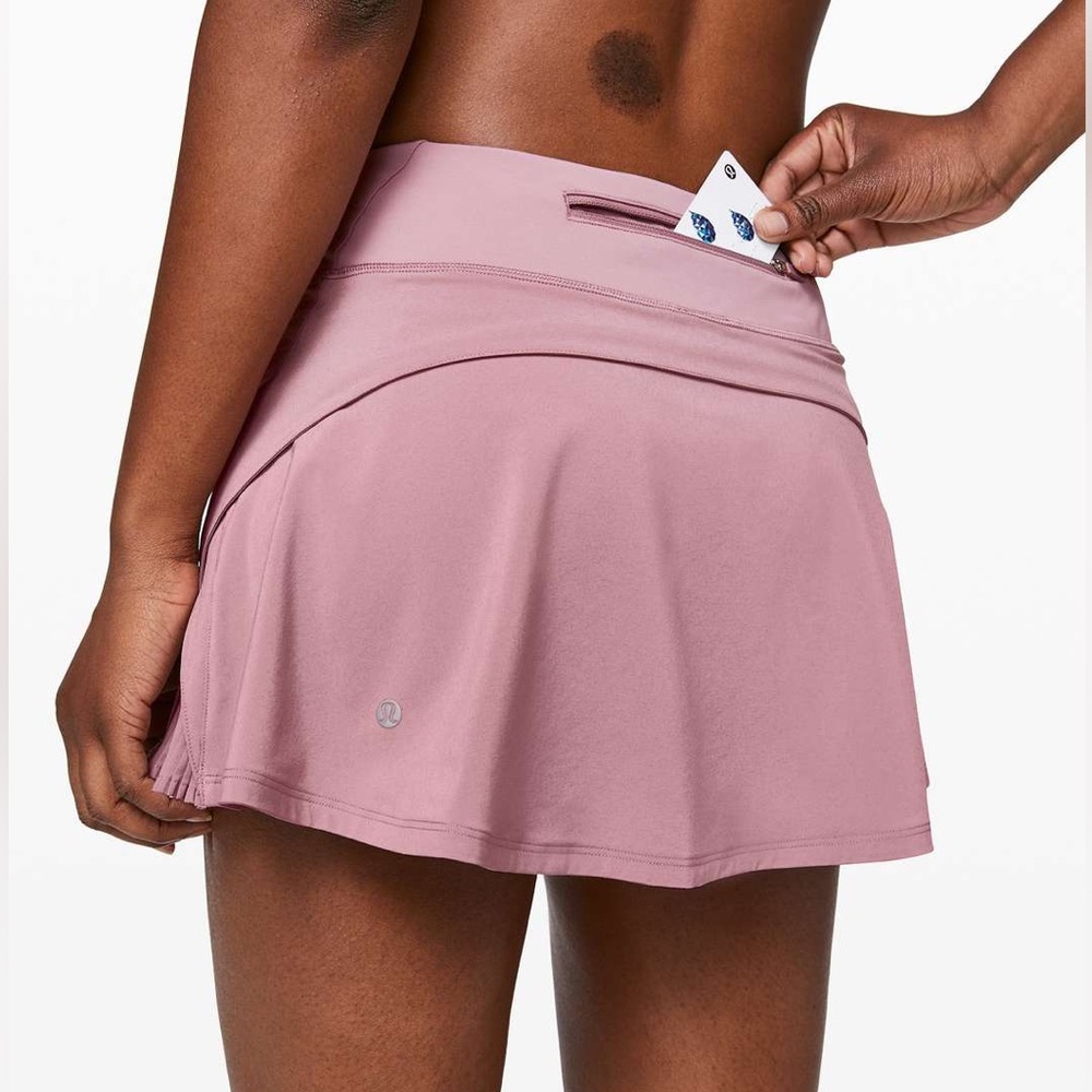 Lululemon Play Off the Pleats Skirt Mauve